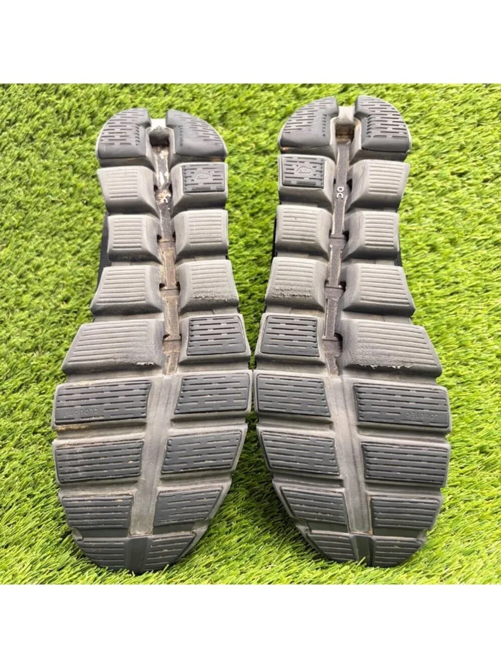 On Cloud 5 Mens Size 14 Black Athletic Running Walking Slip-On Shoes Sneakers